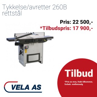 Europac Avretter/Tykkelseshøvel  260 B