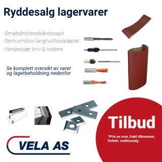 Ryddesalg lagervarer vinter 24