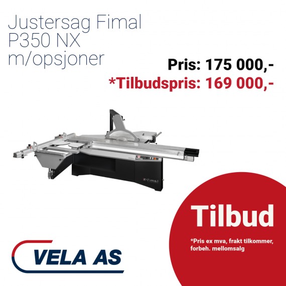 Fimal P350 NX Justersag