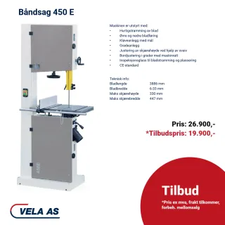 HBW Båndsag 450 E