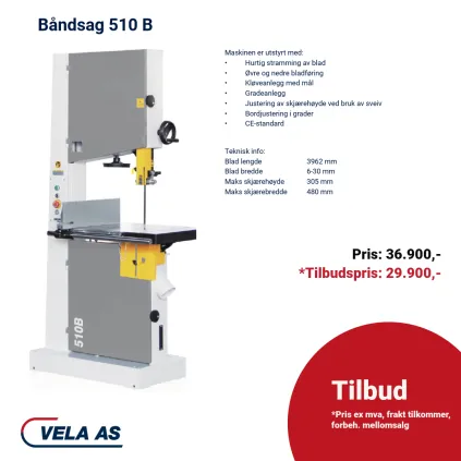 HBW Båndsag 510 B
