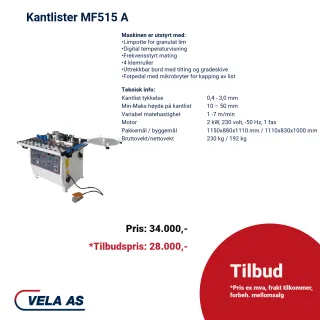 Kantlister MF515 A
