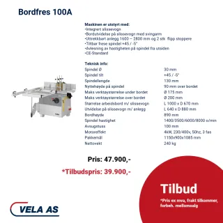 Bordfres 100A