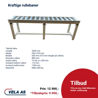 Kraftige rullebaner