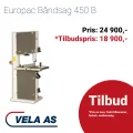 Europac Båndsag 450 B (1 og 3 fas)