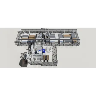 SAWTEQ S‑320 flexTec – platesag med robot