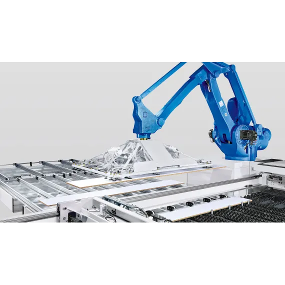 SAWTEQ S‑320 flexTec – platesag med robot