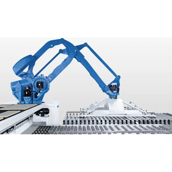 SAWTEQ S‑320 flexTec – platesag med robot