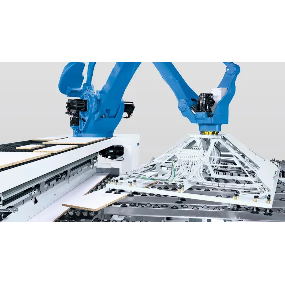 SAWTEQ S‑320 flexTec – platesag med robot