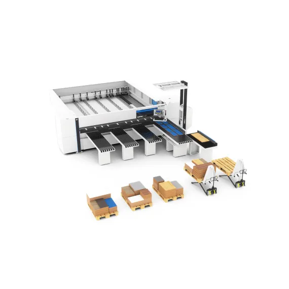 Platesager for plastbearbeding