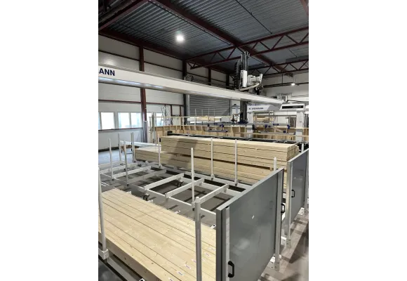 Skanska Husfabrikken på Steinkjer effektiviserer produksjonen med automatisert innmating